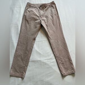 Massagerie Mens Light Purple Straight Fit Cotton Made In Italy Pants IT 48 US 36